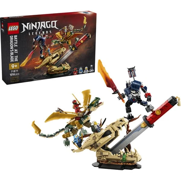 LEGO 71871 Ninjago Showdown auf der Drachenklinge, Konstruktionsspielzeug