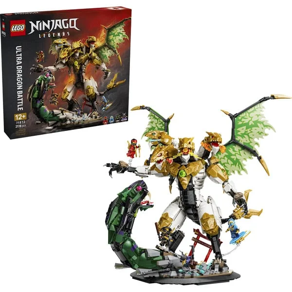 LEGO 71872 Ninjago Duell mit dem Ultradrachen, Konstruktionsspielzeug