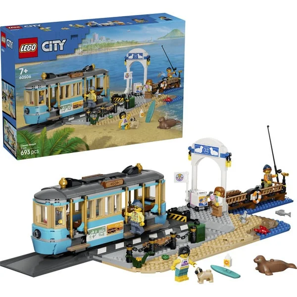 LEGO 60506 City Klassische Strandstraßenbahn, Konstruktionsspielzeug