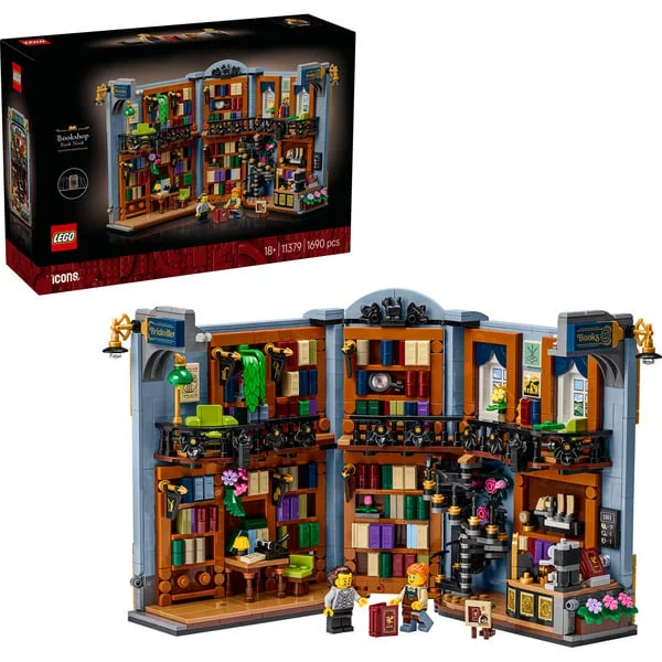 LEGO 11379 Icons Buchladen: Buchstütze, Konstruktionsspielzeug