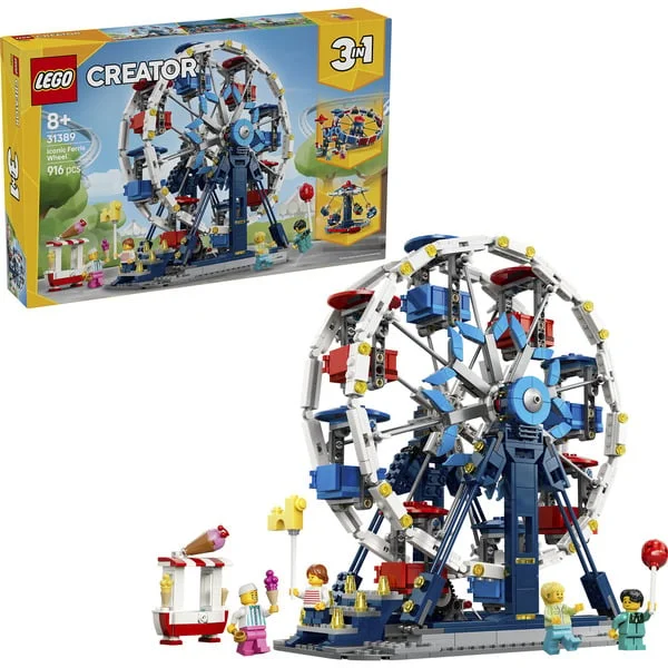 LEGO 31389 Creator 3-in-1 Legendäres Riesenrad, Konstruktionsspielzeug