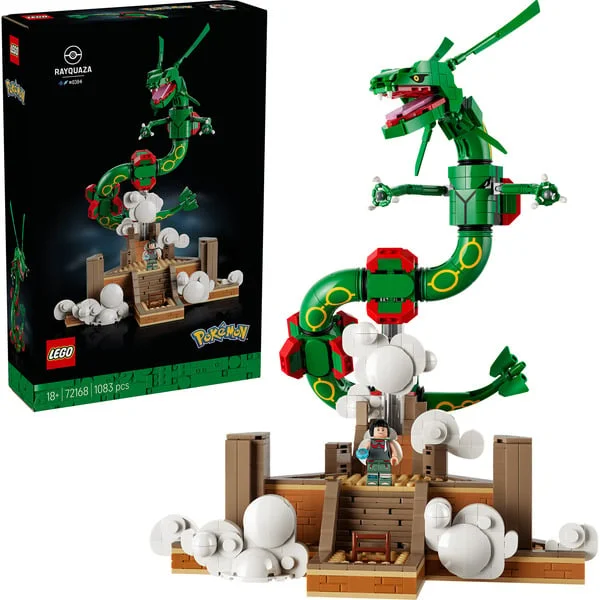 LEGO 72168 Pokémon Rayquaza, Konstruktionsspielzeug