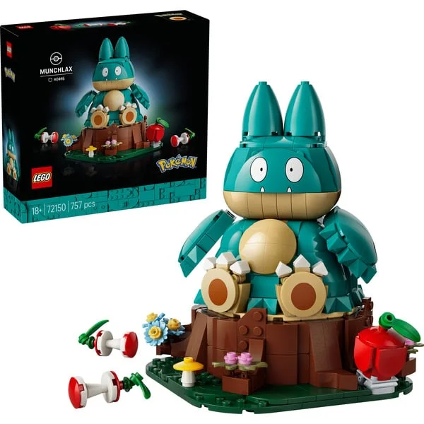 LEGO 72150 Pokémon Mampfaxo, Konstruktionsspielzeug