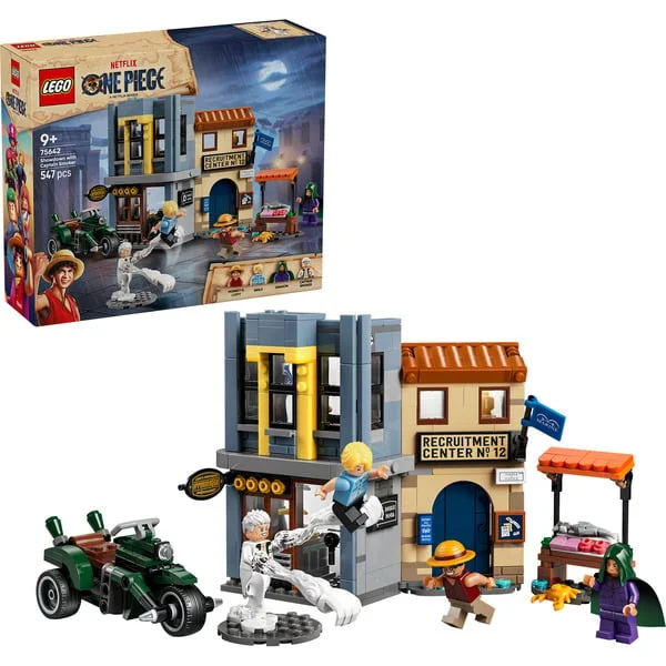LEGO 75642 One Piece Showdown mit Kapitän Smoker, Konstruktionsspielzeug