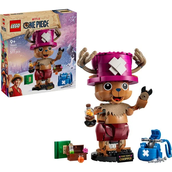 LEGO 75643 One Piece Tony Tony Chopper, Konstruktionsspielzeug