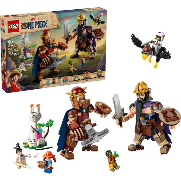 LEGO 75644 One Piece Woogey vs. Boogey - Riesen aus Little Garden, Konstruktionsspielzeug