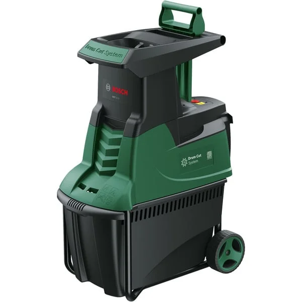 Bosch Heimwerken & Garten Leisehäcksler AXT 25 D (grün/schwarz, 2.500 Watt)