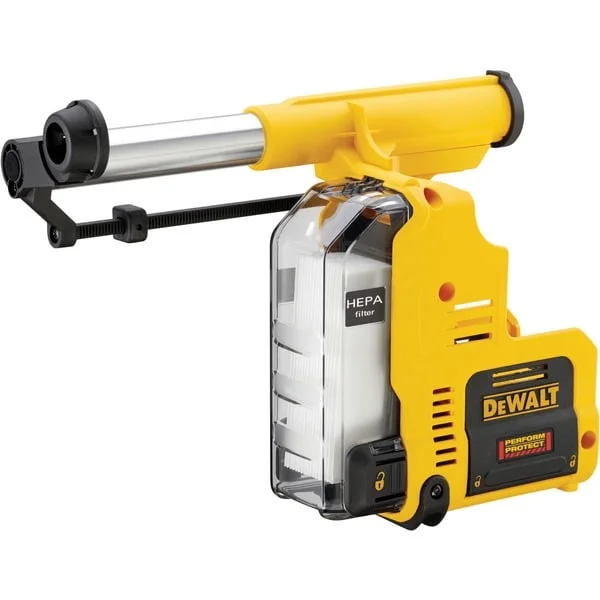 DEWALT Absaugsystem D25303DH, Staubsauger-Aufsatz (gelb, für Akku-Kombihämmer DCH273 / DCH274)