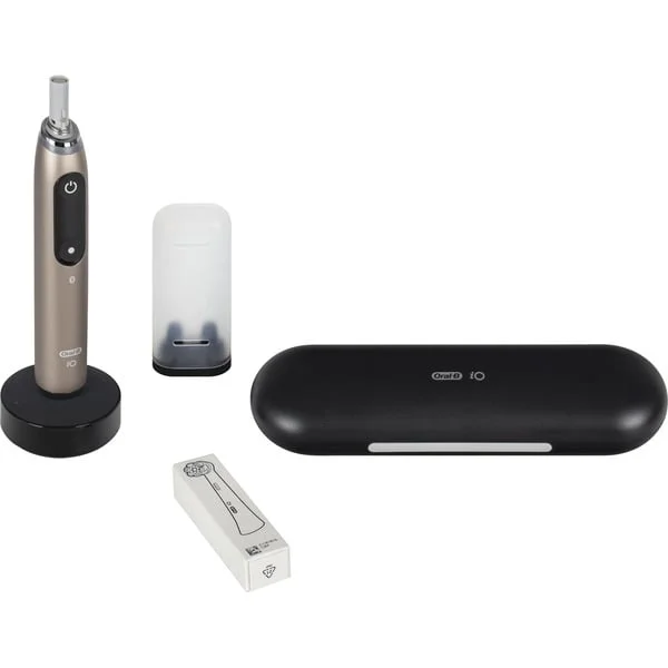 Oral-B iO Series 10 , Elektrische Zahnbürste (gold/schwarz, Lunar Gold)