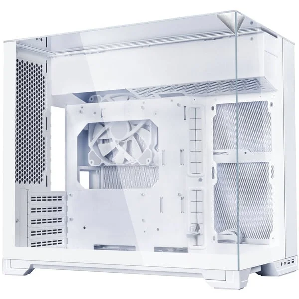 Lian Li O11 Vision-M , Tower-Gehäuse (weiß, Tempered Glass x 3)