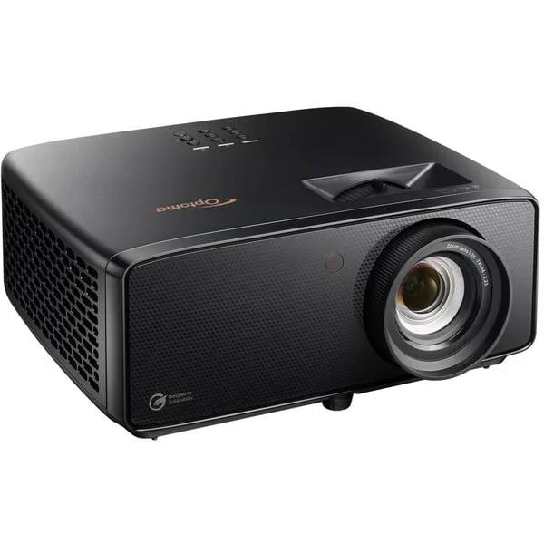 Optoma UZ38x, Laser-Beamer (schwarz, UltraHD/4K, HDMI, Lautsprecher)