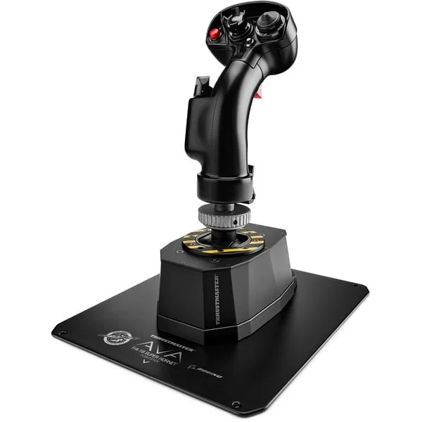 Thrustmaster AVA F/A-18 Super Hornet Flight Stick, Joystick (schwarz)