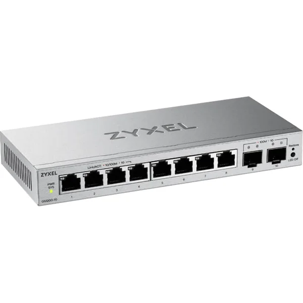 Zyxel GS1200-10V3 10P Gigabit Switch (grau)
