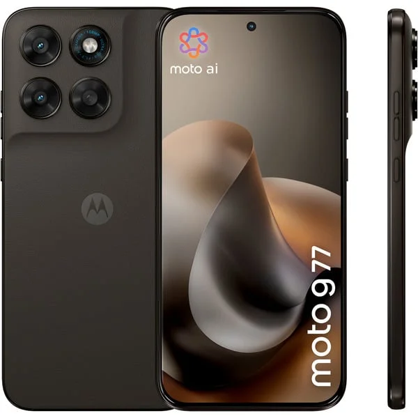 Motorola moto g77 256GB, Handy (Black Olive, Android, 8 GB)