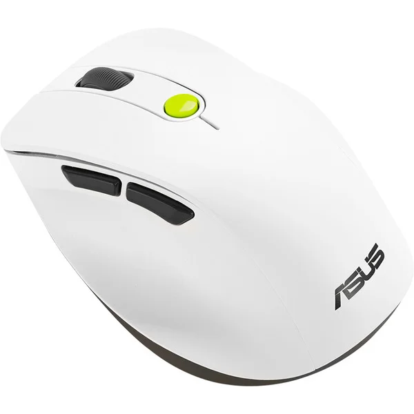 ASUS MD105, Maus (weiß/grün)