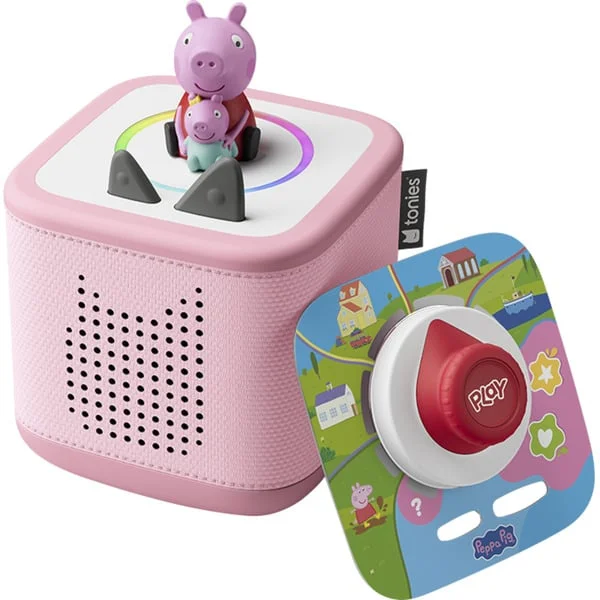 tonies Tonies Toniebox 2 Rosa Play Set Peppa Pig, Lautsprecher