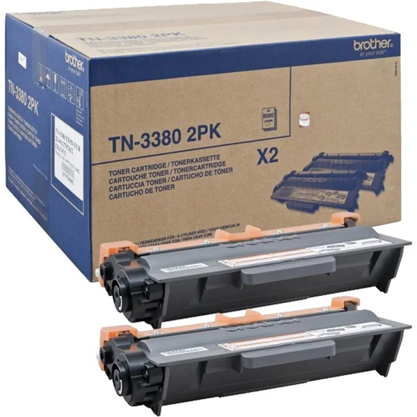 Brother Toner schwarz TN-3380TWIN (Doppelpack)