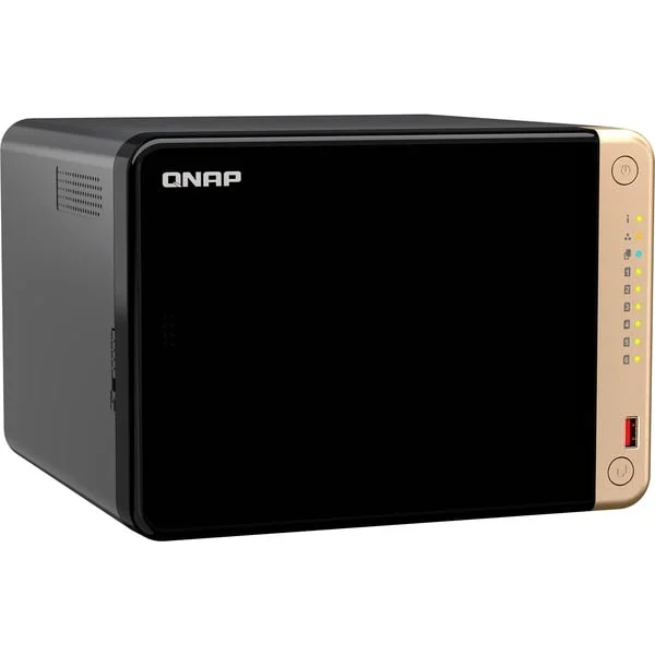 QNAP TS-664-8G, NAS (schwarz)