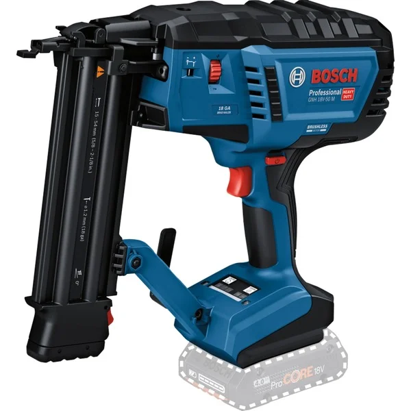 Bosch Professional Akku-Holznagler GNH 18V-50 M Professional solo, 18Volt (blau/schwarz, ohne Akku und Ladegerät)