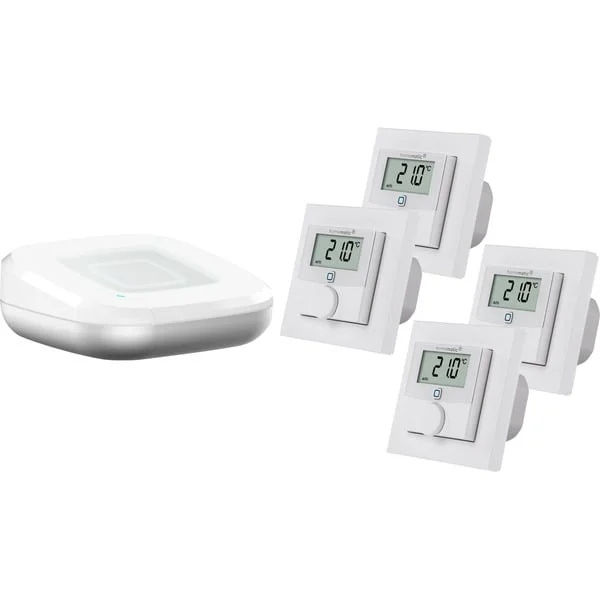 Homematic IP Set Raumklima AP + 4 Wandthermostate