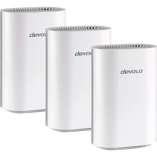 devolo WiFi 7 Mesh BE9300 Tri-Band 3-Pack, Router (weiß, 3 Stück)