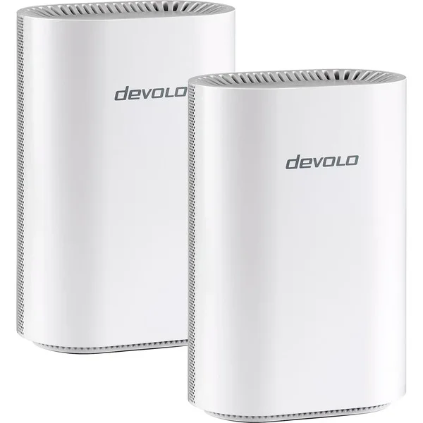 devolo WiFi 7 Mesh BE6500 2-Pack, Router (weiß, 2x WiFi 7 Mesh BE6500)
