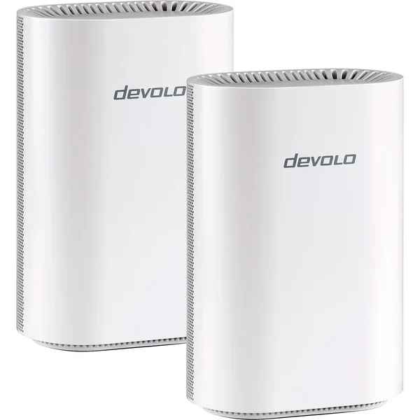 devolo WiFi 7 Mesh BE9300 Tri-Band 2-Pack, Router (weiß, 2 Stück)