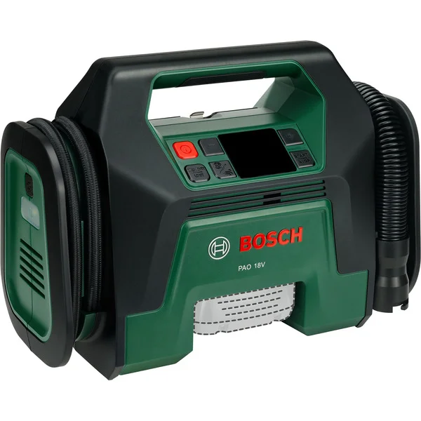 Bosch Heimwerken & Garten Akku-Druckluftpumpe PAO, 18V SOLO (grün/schwarz, ohne Akku und Ladegerät, POWER FOR ALL ALLIANCE)