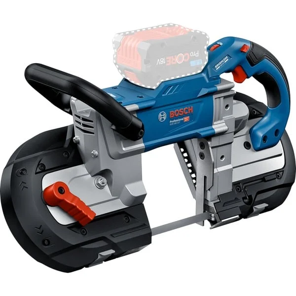 Bosch Professional Akku-Bandsäge GCB 18V-127 Professional solo, 18Volt (blau/schwarz, ohne Akku und Ladegerät)