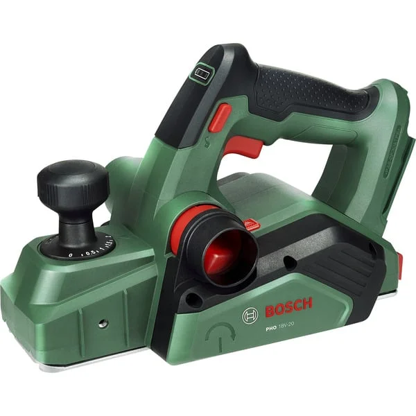 Bosch Heimwerken & Garten Akku-Hobel PHO 18V-20 solo, 18Volt, Elektrohobel (grün/schwarz, ohne Akku und Ladegerät, POWER FOR ALL ALLIANCE)