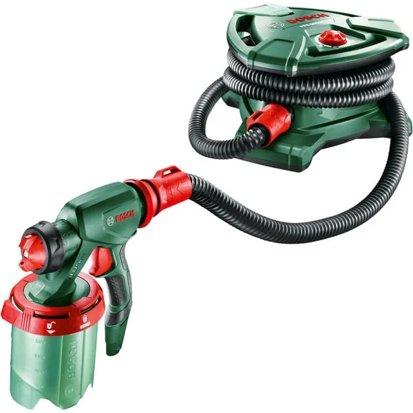 Bosch Professional Farbsprühsystem PFS 5000 E + Extra, Sprühpistole (grün/schwarz, 1.200 Watt)