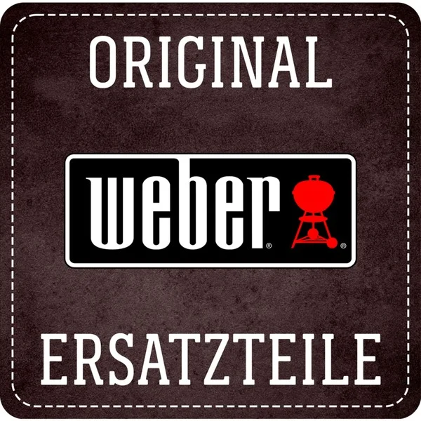 Weber Grillrost-Set für Pulse 2000 (anthrazit, 2-teilig, Gusseisen)