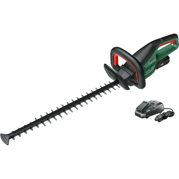 Bosch Heimwerken & Garten Akku-Heckenschere Universal HedgeCut 18V-55 (grün/schwarz, 1x Li-Ionen Akku 2,5Ah, POWER FOR ALL ALLIANCE)