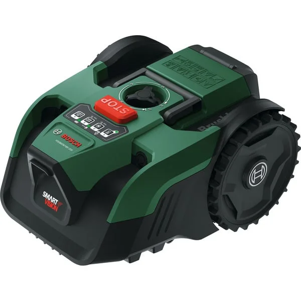 Bosch Heimwerken & Garten Mähroboter VISIMOW18V-200, Solo (grün/schwarz, ohne Akku und Ladegerät, POWER FOR ALL ALLIANCE)