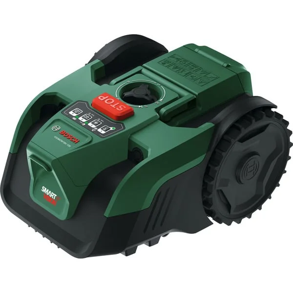 Bosch Heimwerken & Garten Mähroboter VISIMOW18V-100 (grün/schwarz, 1x Li-Ion Akku 4,0Ah, POWER FOR ALL ALLIANCE)
