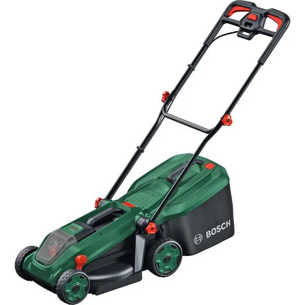 Bosch Heimwerken & Garten Akku-Rasenmäher Rotak18V-34 SOLO, 18 Volt (grün/schwarz, ohne Akku und Ladegerät, POWER FOR ALL ALLIANCE)