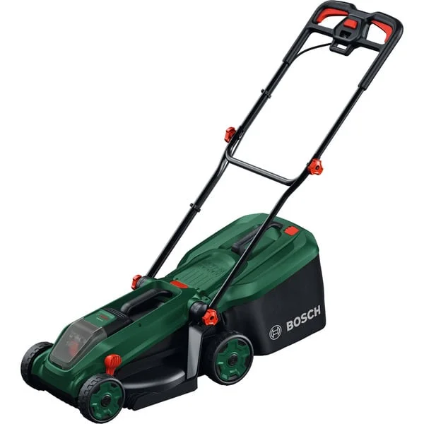 Bosch Heimwerken & Garten Akku-Rasenmäher Rotak18V-34, 18 Volt (grün/schwarz, 1x Li-Ionen Akku 4,0Ah, POWER FOR ALL ALLIANCE)