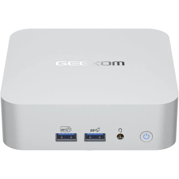 GEEKOM A6, Mini-PC (silber, Windows 11 Pro)