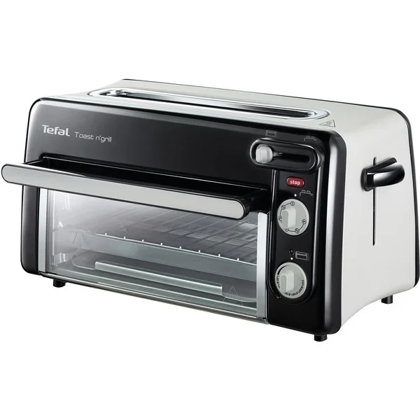 Tefal Toast-Ofen TL 6008, Toaster (schwarz/silber, Retail)