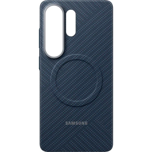 Samsung Carbon Magnet Case, Handyhülle (dunkelblau, Samsung Galaxy S26 Ultra)
