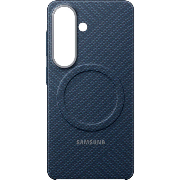 Samsung Carbon Magnet Case, Handyhülle (dunkelblau, Samsung Galaxy S26)