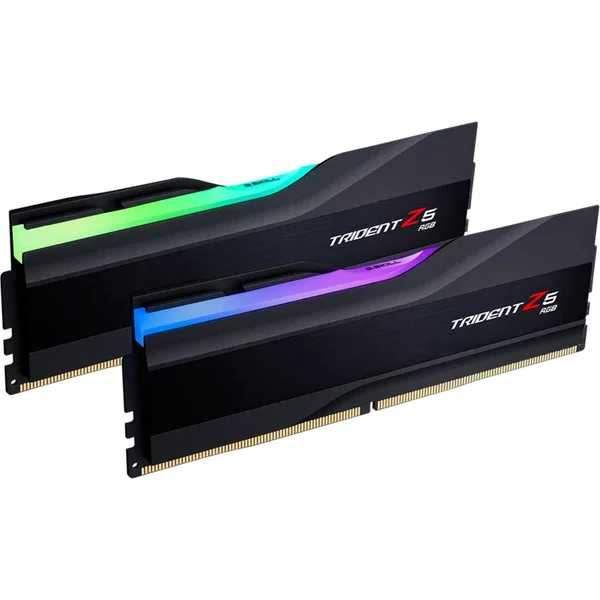 G.Skill DIMM 96 GB DDR5-6400 (2x 48 GB) Dual-Kit, Arbeitsspeicher (schwarz, F5-6400J3039G48GX2-TZ5RK, TZ5 RGB, INTEL XMP)