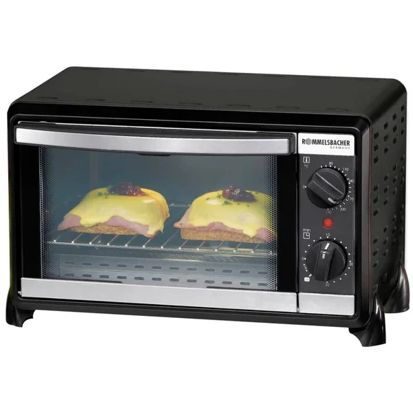 Rommelsbacher Kleinbackofen Speedy BG 950, Mini-Backofen (schwarz, Retail)
