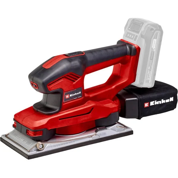 EINHELL Power X-Change Akku-Schwingschleifer TE-OS 18/230 Li-Solo, 18Volt (rot/schwarz, ohne Akku und Ladegerät)