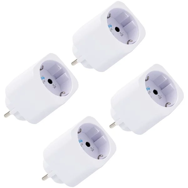 Shelly Plug M Gen3, Schaltsteckdose (weiß, 4er Pack)