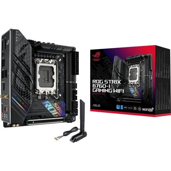 ASUS ROG STRIX B760-I GAMING WIFI, Mainboard (schwarz)