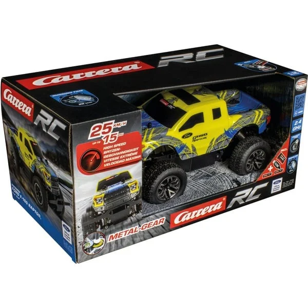 Carrera 2,4GHz Ford F-150 Raptor, RC (gelb/blau)
