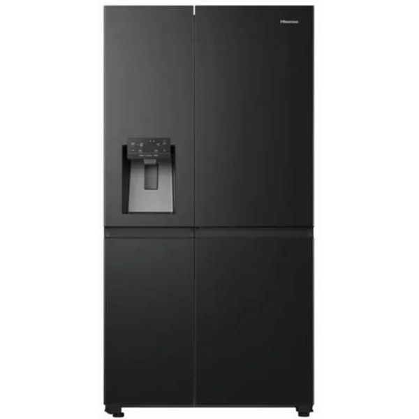 Hisense RS818N4TFE, Side-by-Side (edelstahl (dunkel))