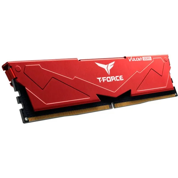 Team Group DIMM 32 GB DDR5-5200 , Arbeitsspeicher (rot, FLRD532G5200HC40C01, Vulcan, INTEL XMP)