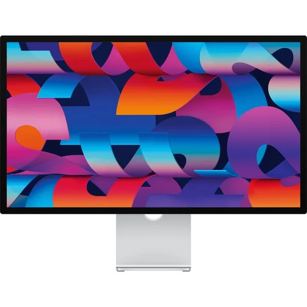 Apple Studio Display, LED-Monitor (68.29 cm (27 Zoll), silber, neigungsverstellbarer Standfuß, Standardglas, 5K Retina, Webcam)